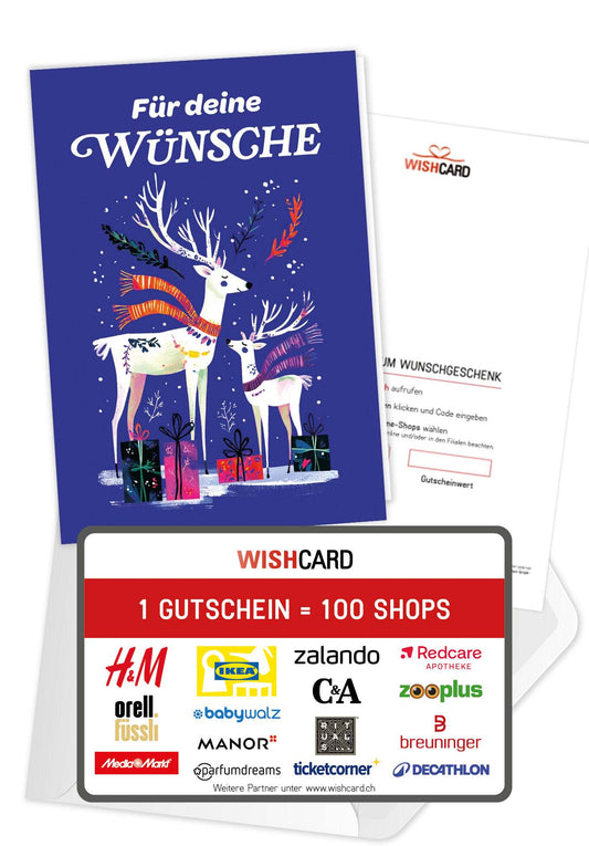 Für deine Wünsche - Rentier Pakete