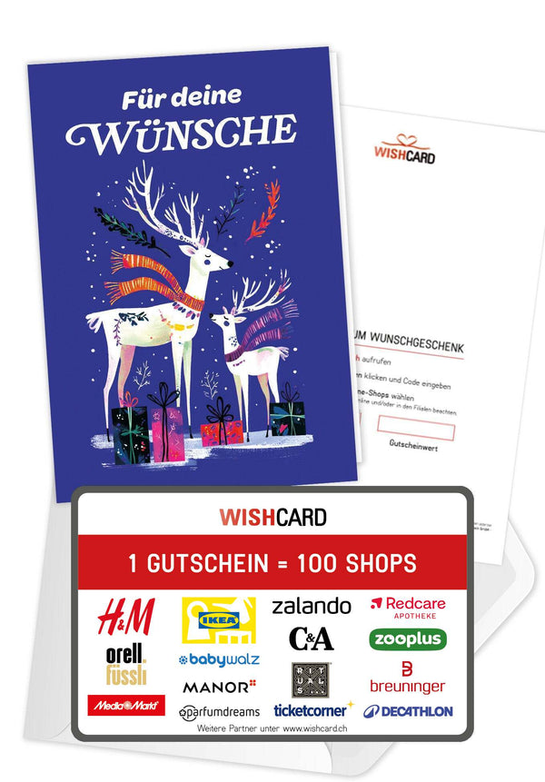 Für deine Wünsche - Rentier Pakete