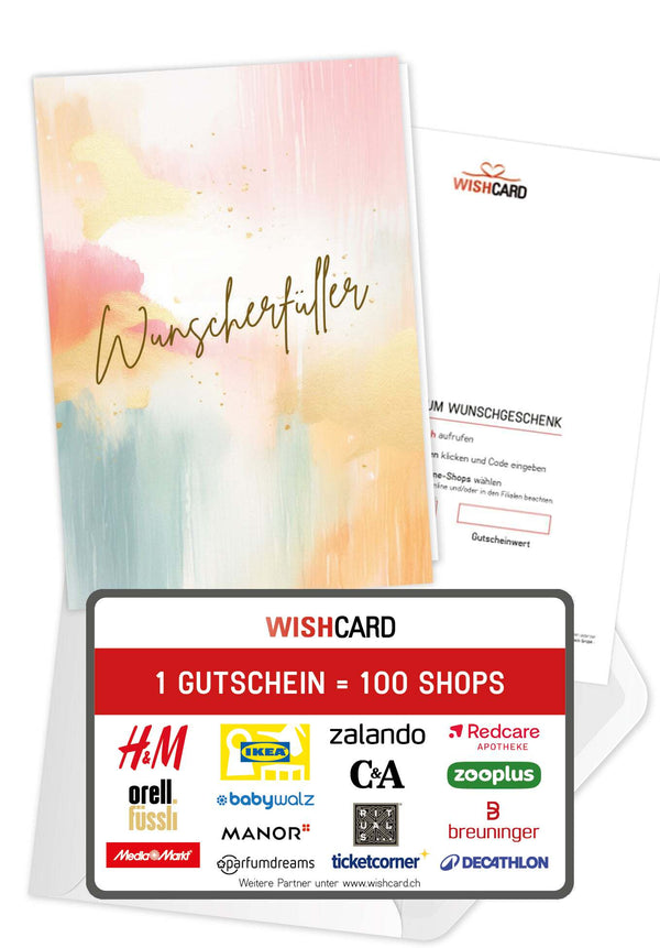 Wunscherfüller - Aquarell Bunt