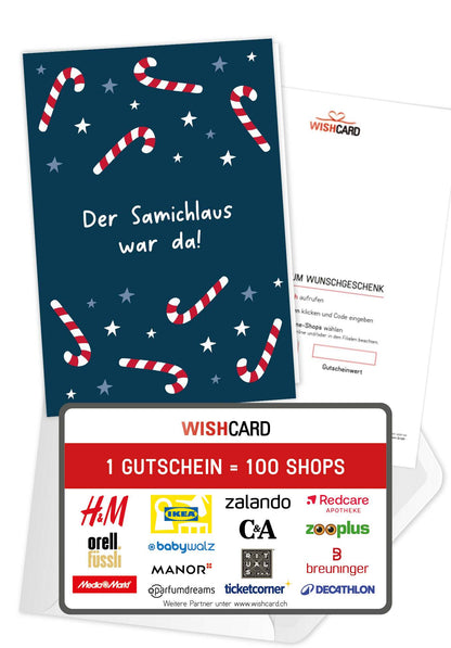 Samichlaus war da - Zuckerstangen