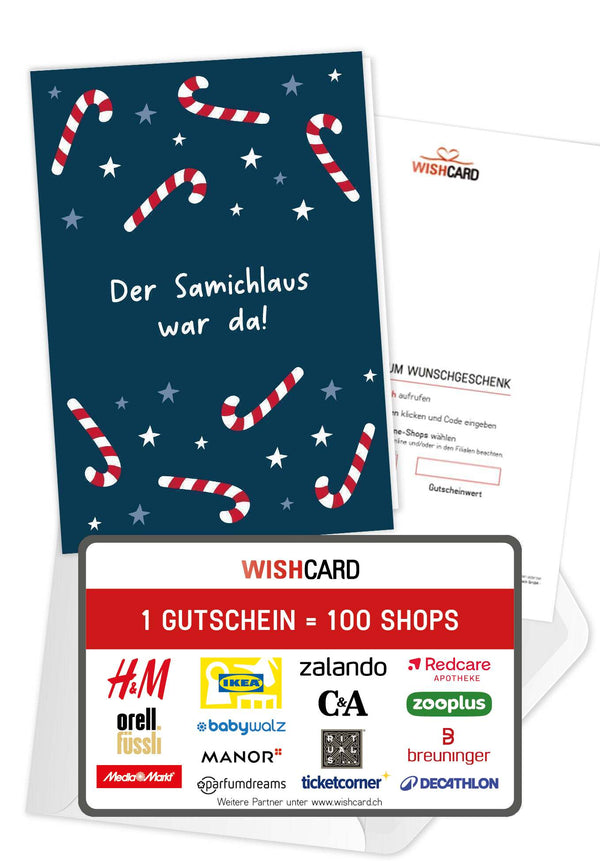 Samichlaus war da - Zuckerstangen