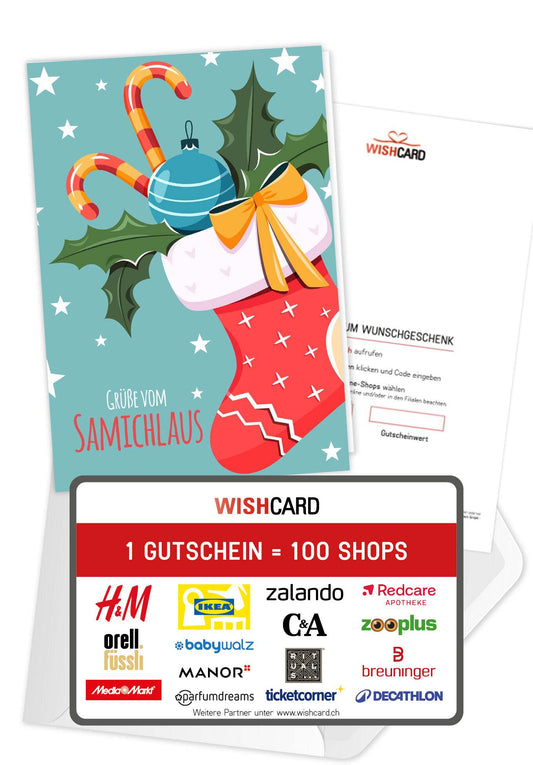 Grüße vom Samichlaus - Strumpf