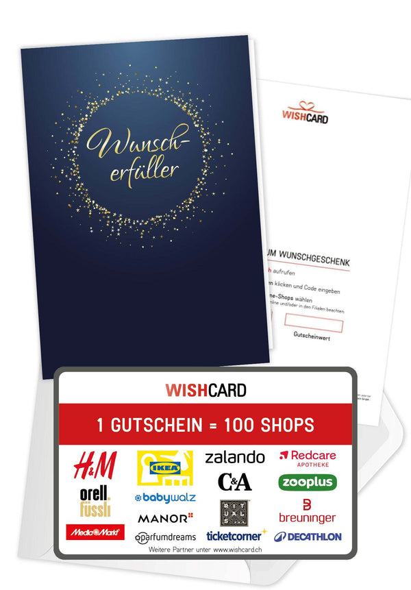 Wunscherfüller - Gold Blau 