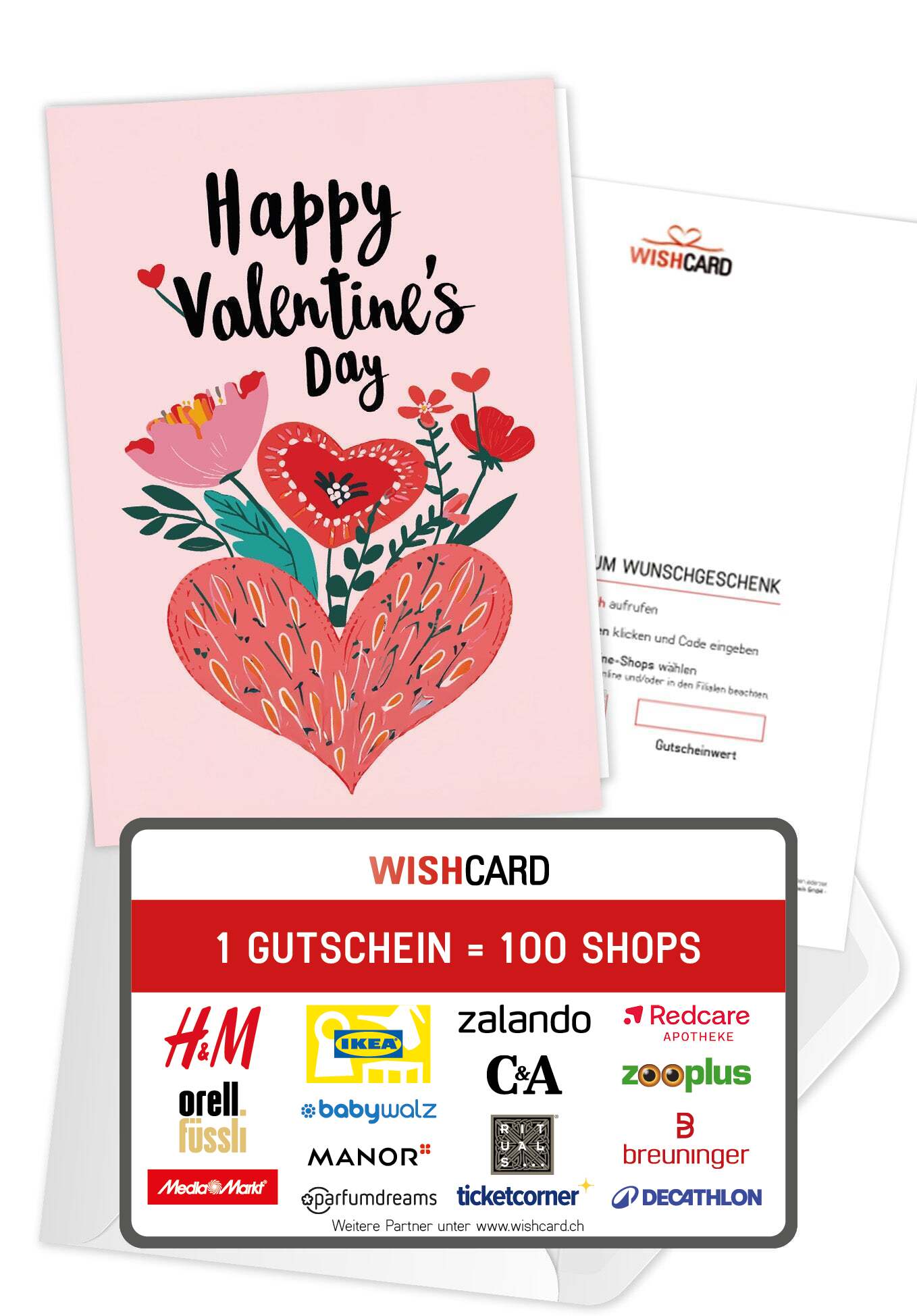 Happy Valentine's Day - Herz und Blumen PDF