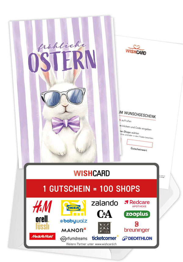 Fröhliche Ostern - Hase Sonnenbrille 