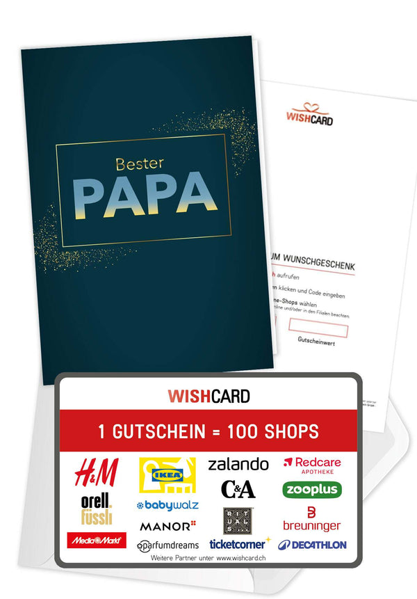 Bester Papa - Blau
