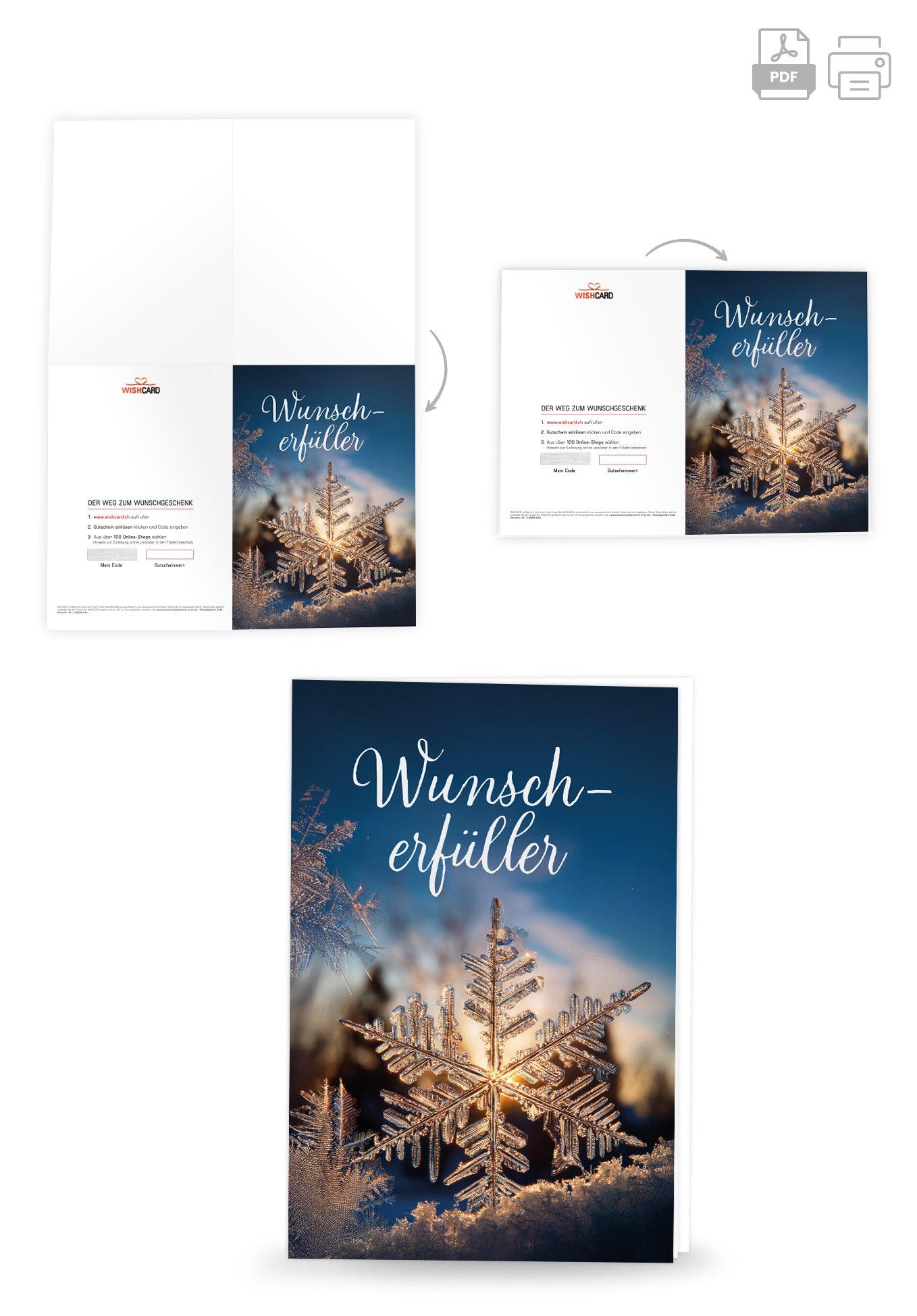 Wunscherfüller - Schneeflocke