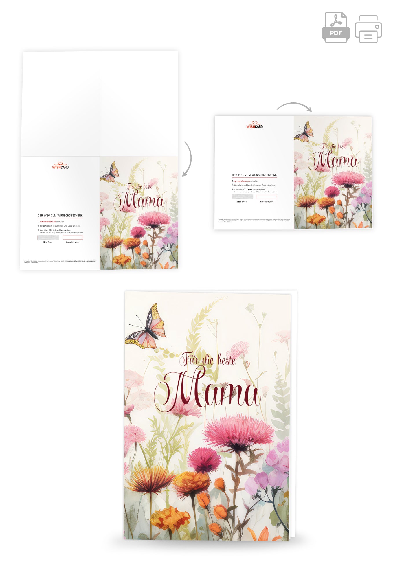 Für die beste Mama - Blumenwiese