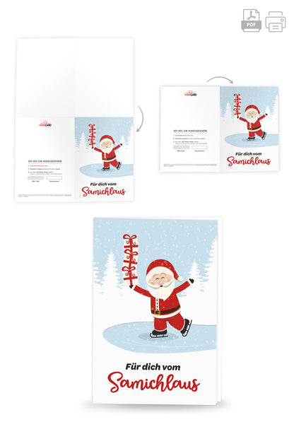 Vom Samichlaus - Samichlaus Eislaufen