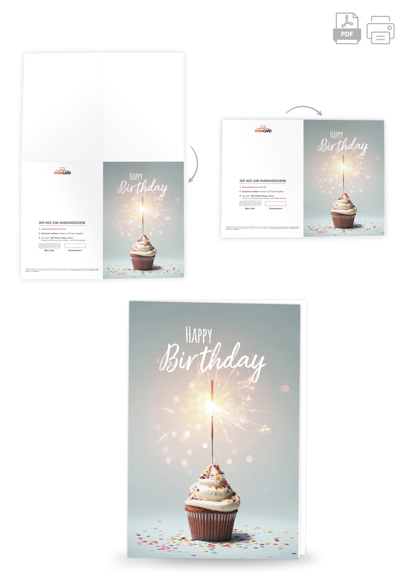 Happy Birthday - Muffin