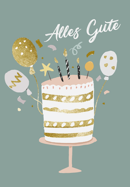 Alles Gute - Torte