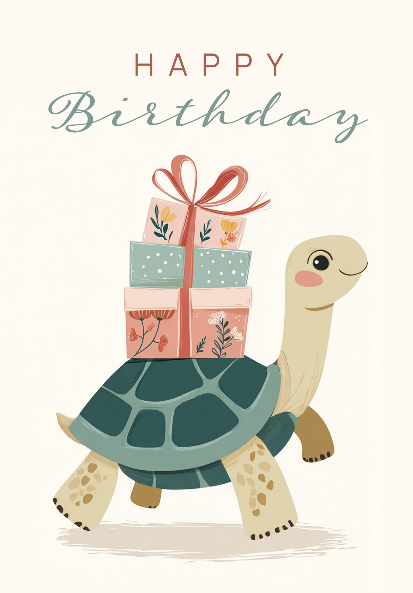 Happy Birthday - Schildkröte