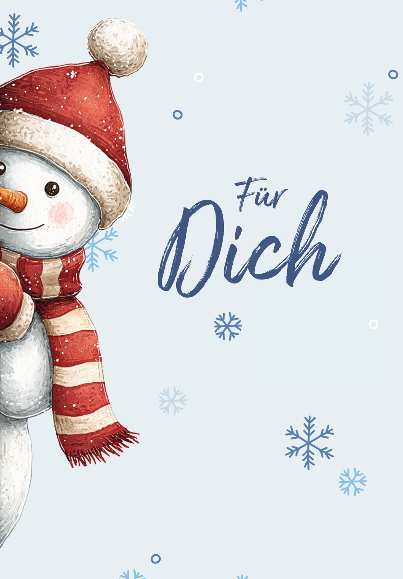 Für Dich - Schneemann