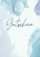 Gutschein - Aquarell blau (Grado di valore)