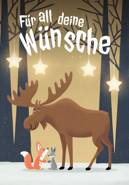 Für deine Wünsche - Tiere Wald