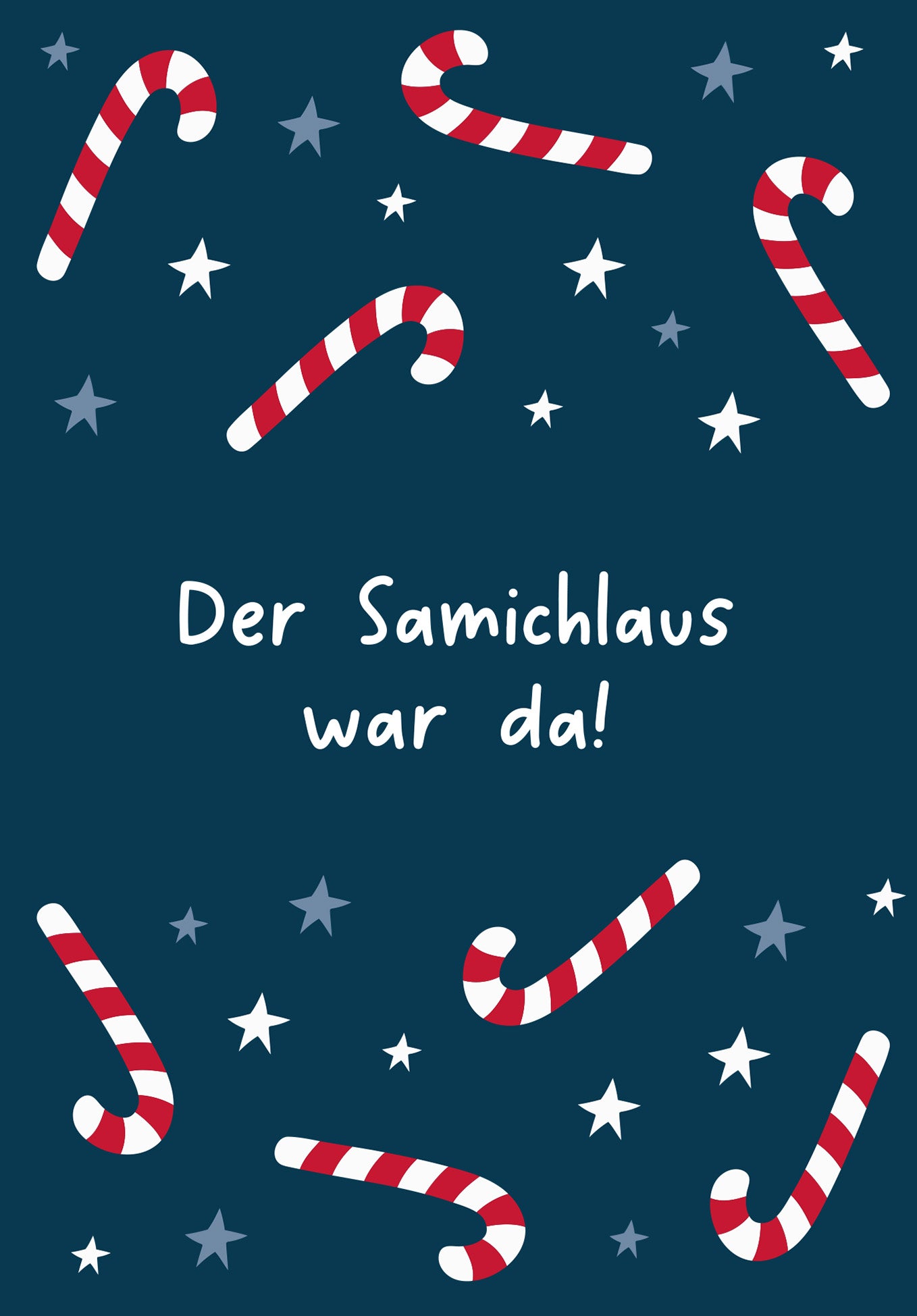 Samichlaus war da - Zuckerstangen