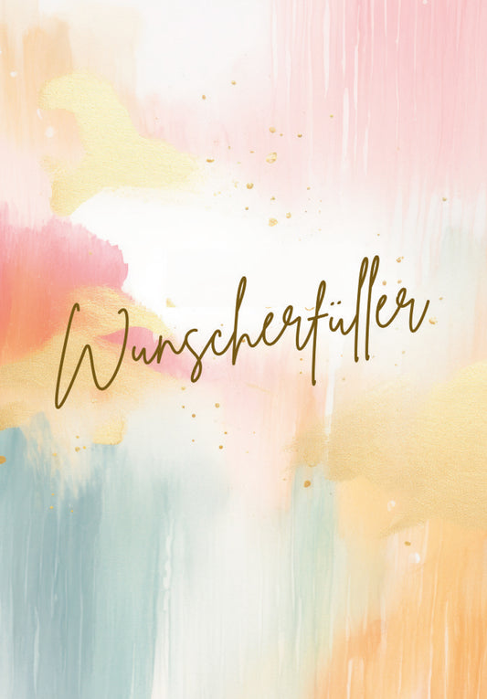 Wunscherfüller - Aquarell Bunt