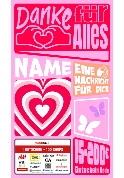 Digital - Danke für alles - Herz