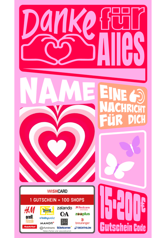 Digital - Danke für alles - Herz