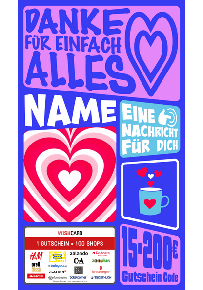 Digital - Danke für einfach alles - Doppelherz