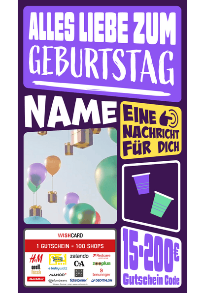 Digital - Alles Liebe Geburtstag