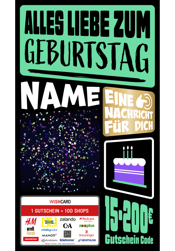 Digital - Alles Liebe Geburtstag