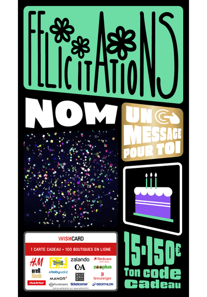 Joyeuses Pâques - Lapin blanc