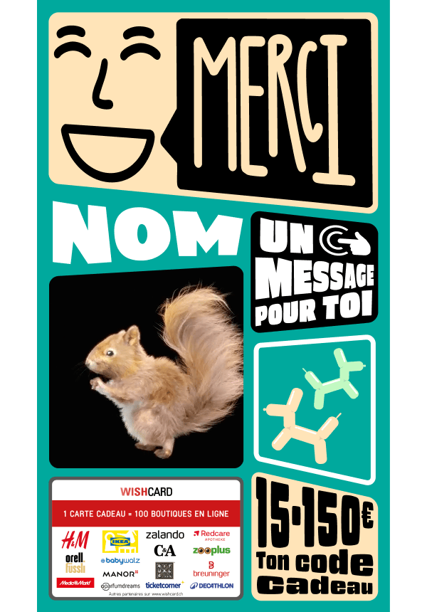 Digital - Merci - smiley