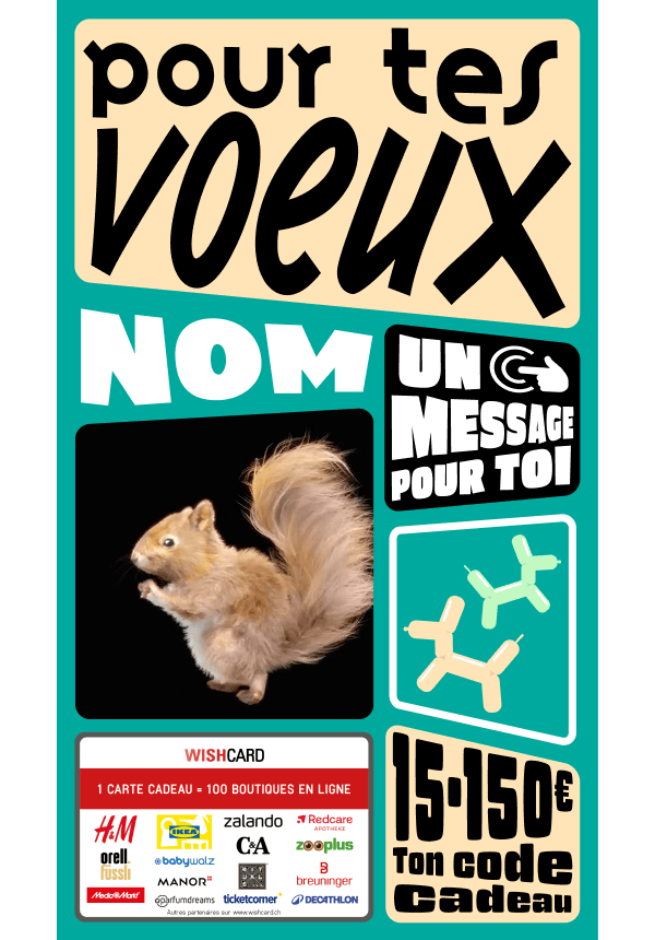 Digital - Pour tes voeux - ludique