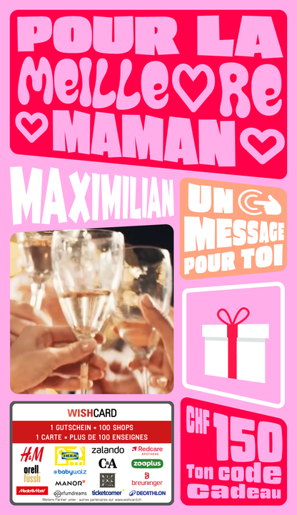 Digital - Pour la meilleure Maman - coeur