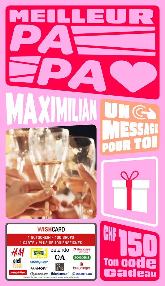 Digital - Meilleur Papa - coeur
