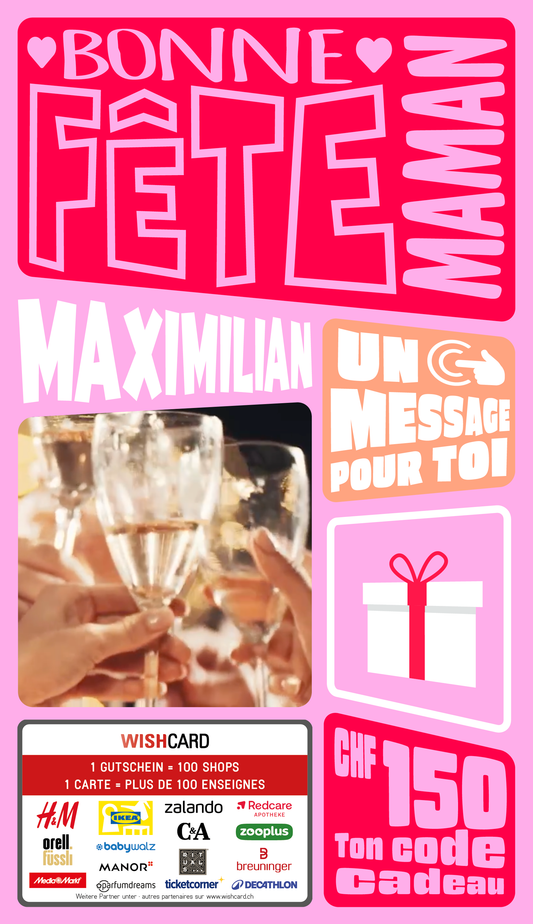 Digital - Bonne fête maman - en gras