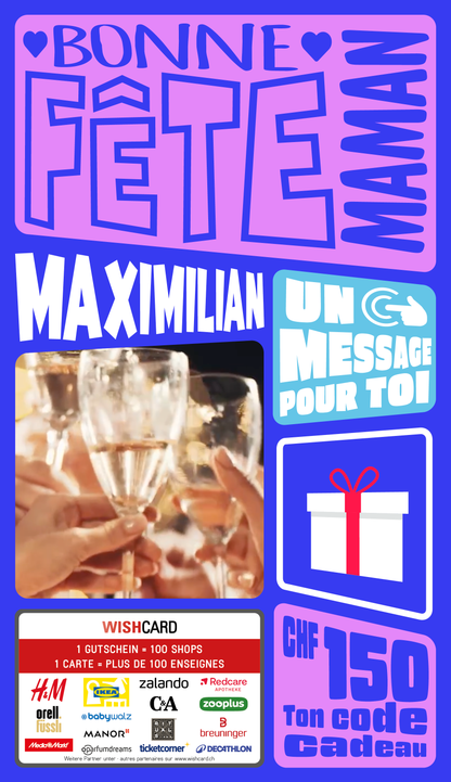 Digital - Bonne fête maman - en gras