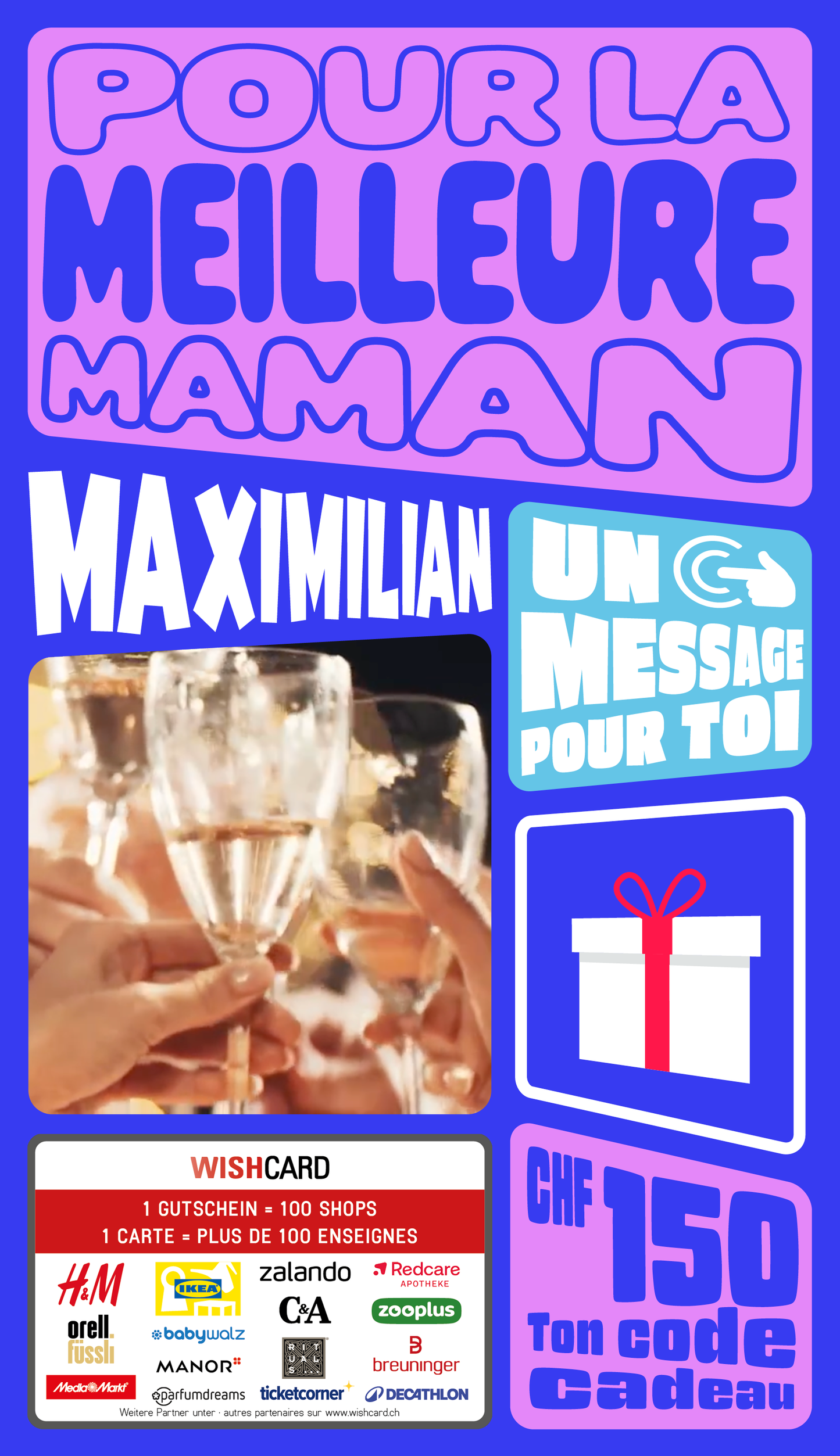 Digital - Pour la meilleure maman - en gras