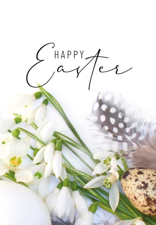 Happy Easter - Feather