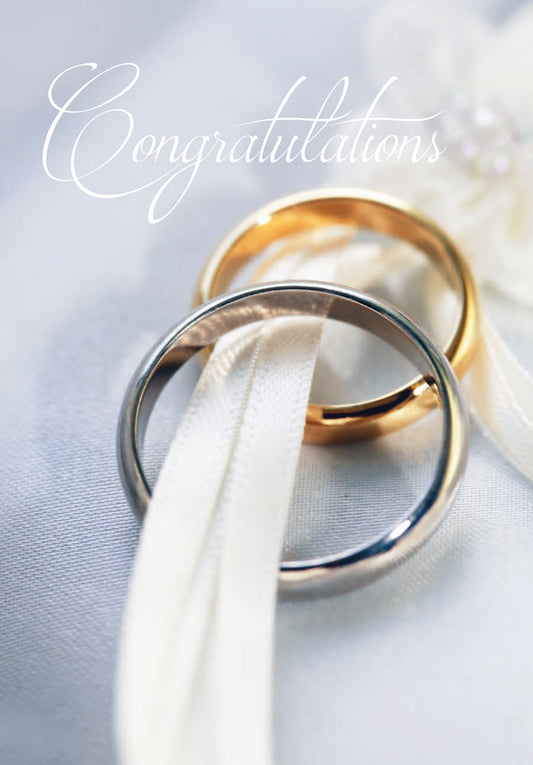 Congratulations - Wedding Rings