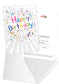 Happy Birthday - Confetti (Supplément : Avec logo pour un supplément de 2 €)