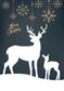 Merry Christmas - Reindeer Green