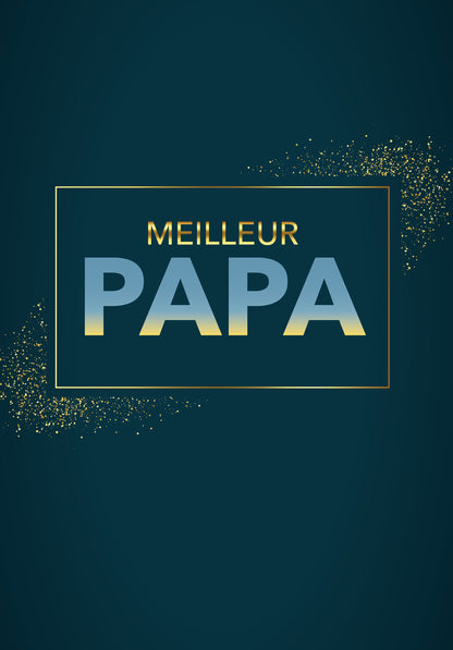 Meilleur Papa - Bleu (Gutscheinwert)