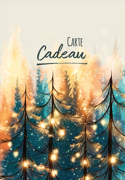 Carte Cadeau - Lumière Forêt