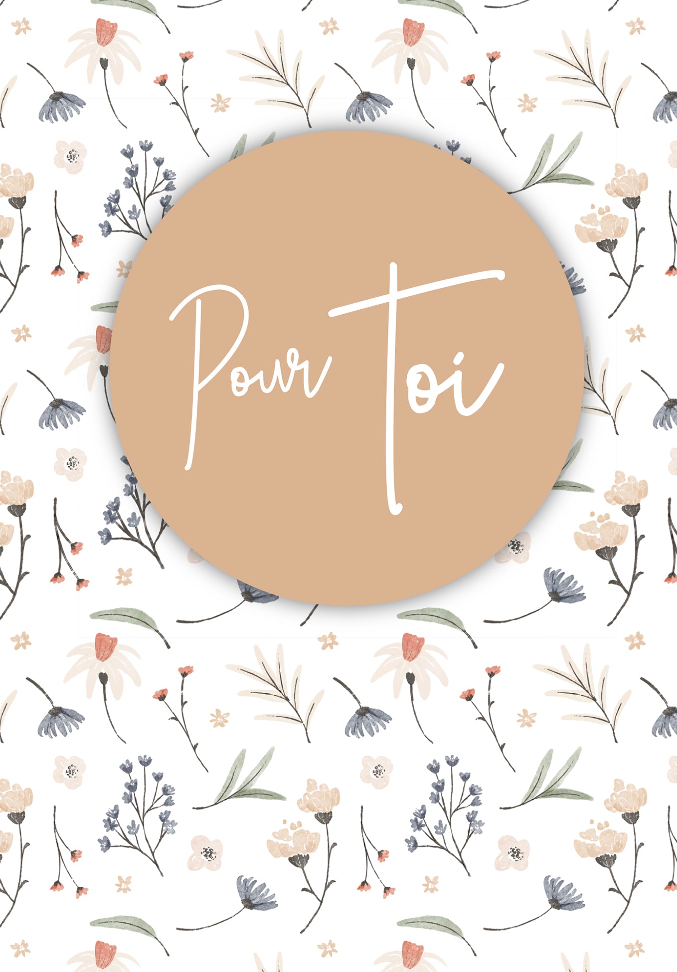 Pour toi - Fleurs blanches