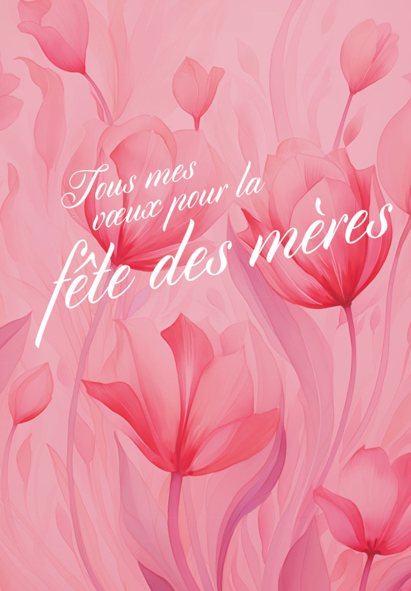 Fête des mères - Fleurs rose (Value)