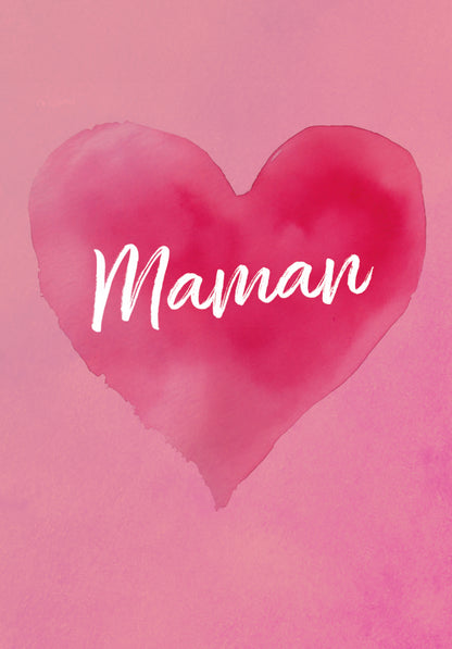 Maman - Cœur rose (Value)