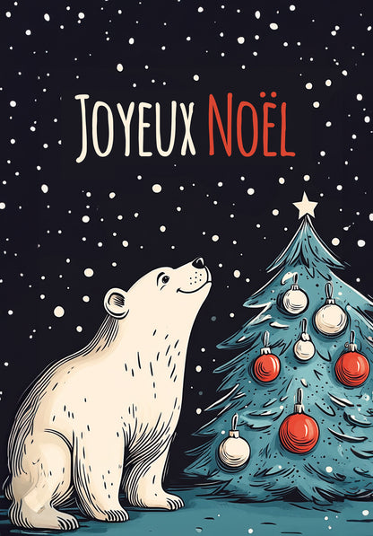 Joyeux Noël - Ours polaire