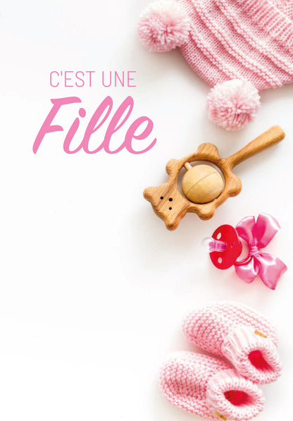 C'est une fille - Vêtements de bébé (Gutscheinwert)