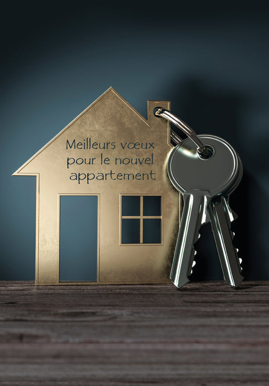 Meilleurs voeux appartement - Clé