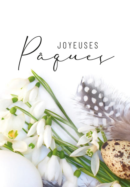 Joyeuses Pâques - Plume (Value)