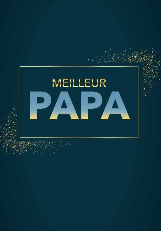 Meilleur Papa - Bleu