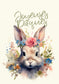 Joyeuses Pâques - Fleurs de lapin (Gutscheinwert)