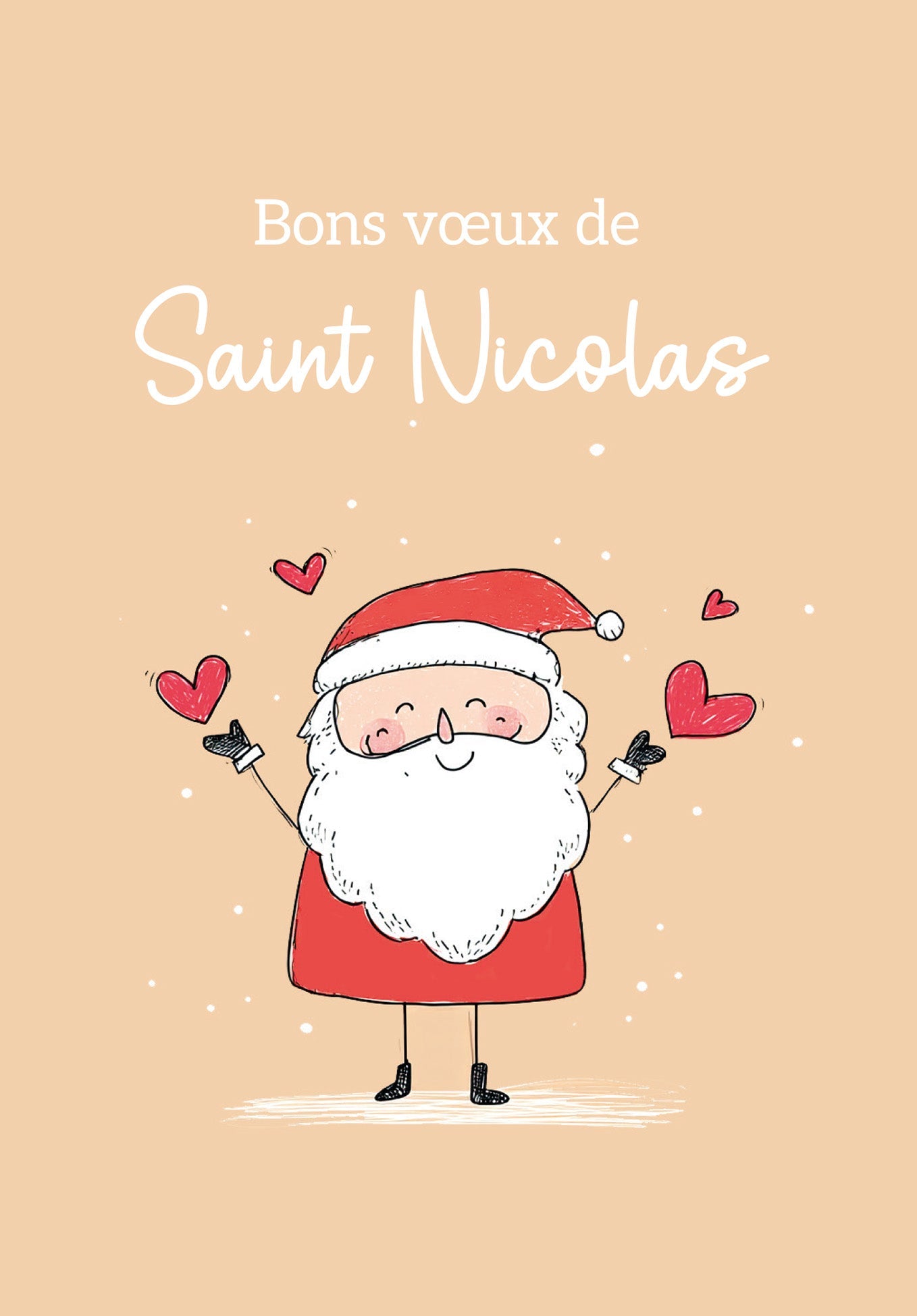 Bons voeux Saint Nicolas - Saint-Nicolas Cœurs PDF